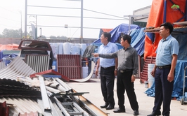 Tổ công tác số 2 tăng cường kiểm tra công tác quản lý đất đai, trật tự xây dựng trên các địa bàn xã