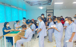 Tăng cường chăm sóc sức khỏe toàn diện cho người bệnh tâm thần: Trung tâm Chăm sóc và Phục hồi chức năng người tâm thần số 1 Hà Nội phối hợp với Bệnh viện Đa khoa Sơn Tây tổ chức khám sức khỏe định kỳ