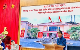 Xã Tiến Thắng tổ chức hội nghị đại biểu nhân dân bàn việc xây dựng đời sống văn hóa ở cơ sở năm 2025