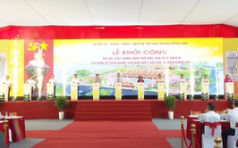 Huyện Đông Anh tổ chức khởi công Dự án xây dựng đền thờ Đức vua Ngô Quyền tại Khu di tích Quốc gia đặc biệt Cổ Loa