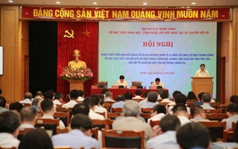 Hội nghị quán triệt triển khai Kế hoạch thúc đẩy chuyển đổi số đáp ứng yêu cầu sắp xếp tổ chức bộ máy của hệ thống chính trị