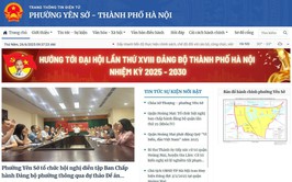Phối hợp triển khai tuyên truyền đồng bộ trên 126 trang thông tin điện tử cấp phường, xã sau sắp xếp