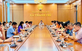 Xã Thanh Trì (mới): Dự trực tuyến sơ kết vận hành thử nghiệm chính quyền địa phương hai cấp