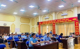 Xã Ngọc Hồi (mới) dự hội nghị trực tuyến sơ kết vận hành thử nghiệm mô hình chính quyền địa phương hai cấp của thành phố Hà Nội.