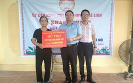 Ủy ban MTTQ Việt Nam huyện Mê Linh trao Nhà Đại đoàn kết tại thôn 4, xã Thạch Đà