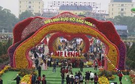 Rực rỡ Festival hoa Mê Linh - lễ hội hoa lớn nhất miền Bắc
