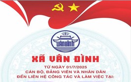 ĐỊA CHỈ TRỤ SỞ CÁC CƠ QUAN XÃ VÂN ĐÌNH