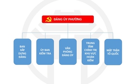 Sơ đồ tổ chức Đảng ủy, HĐND, UBND phường Hoàn Kiếm