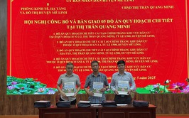 Mê Linh công bố các đồ án quy hoạch chi tiết điểm dân cư đô thị hóa tại thị trấn Quang Minh