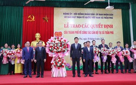 Trần Phú trang trọng tổ chức Lễ trao các quyết định của thành phố về nhân sự tại xã