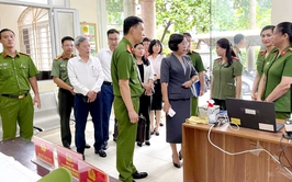 Lãnh đạo phường Thanh Xuân thăm, động viên lực lượng Công an và Quân sự phường