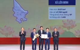 Công bố các Quyết định về tổ chức bộ máy và nhân sự xã Liên Minh