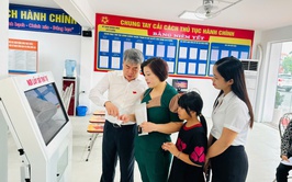 Ngày đầu vận hành chính quyền địa phương 2 cấp tại xã Ô Diên