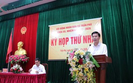 Xã Trần Phú tổ chức Thành công kỳ họp thứ nhất, HĐND xã khóa XX, nhiệm kỳ 2021-2026