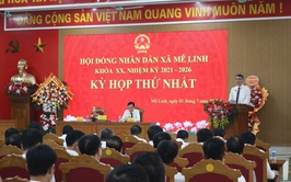 HĐND xã Mê Linh tổ chức kỳ họp thứ nhất, nhiệm kỳ 2021-2026