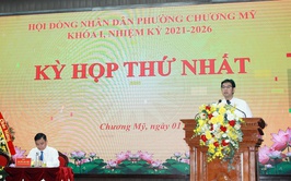 Kỳ họp thứ Nhất, HĐND phường Chương Mỹ khóa I, nhiệm kỳ 2021-2026