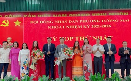 TIN PHÓNG SỰ: KỲ HỌP THỨ NHẤT HĐND PHƯỜNG TƯƠNG MAI, KHOÁ I, NHIỆM KỲ 2021- 2026