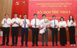 Phường Yên Sở: Khai mạc Kỳ họp thứ nhất HĐND lâm thời thông qua nhiều quyết sách quan trọng