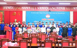 UBMTTQ Việt Nam xã Thanh Oai: Công bố và trao Quyết định thành lập các tổ chức chính trị - xã hội