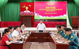 UBND XÃ ỨNG HOÀ GIAO BAN CÔNG QUỐC PHÒNG – QUÂN SỰ.