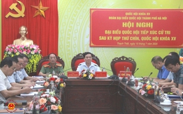 Đoàn đại biểu Quốc hội đơn vị số 8 kết nối 14 điểm cầu tiếp xúc cử tri