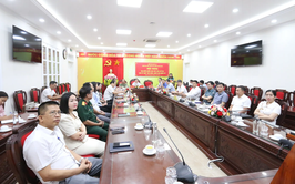 Xuân Mai dự Hội nghị trực tuyến tiếp xúc cử tri của Đoàn đại biểu Quốc hội đơn vị số 8