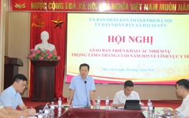 Hội nghị giao ban triển khai các nhiệm vụ trọng tâm 6 tháng cuối năm 2025 về lĩnh vực y tế xã Đại Xuyên