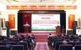       UBND xã Dương Hoà tổ chức hội nghị lấy ý kiến cộng đồng về phương án tuyến, vị trí công trình xây dựng theo tuyến Dự án đầu tư xây dựng đường sắt đô thị  thành phố Hà Nội tuyến số 5