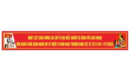 BÌNH MINH TỔ CHỨC KHÁM SỨC KHOẺ, TƯ VẤN VÀ TẶNG QUÀ CHO NGƯỜI CÓ CÔNG NHÂN DỊP 27/7/2025