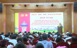 XÃ VÂN ĐÌNH, CÔNG BỐ QUYẾT ĐỊNH THÀNH LẬP TỔ CHỨC ĐẢNG, TỔ CHỨC CƠ SỞ ĐẢNG TRỰC THUỘC