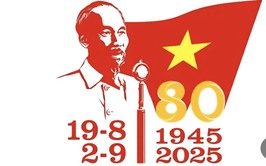 MẪU BIỂU TRƯNG (LOGO) KỶ NIỆM 80 NĂM CÁCH MẠNG THÁNG TÁM VÀ QUỐC KHÁNH 2/9