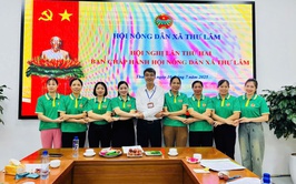 HỘI NGHỊ BAN CHẤP HÀNH HỘI NÔNG DÂN 
XÃ THƯ LÂM LẦN THỨ HAI NHIỆM KỲ 2023–2028