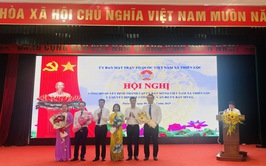 Ủy ban MTTQ Việt Nam xã Thiên Lộc tổ chức hội nghị lần thứ Nhất.