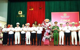 LỄ CÔNG BỐ QUYẾT ĐỊNH VỀ CÔNG TÁC TỔ CHỨC CÁN BỘ CÔNG AN XÃ BÌNH MINH