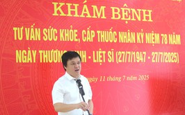 Yên Sở: Chương trình khám, tư vấn sức khỏe, tặng quà và cấp phát thuốc cho các đối tượng người có công với cách mạng - Lời tri ân từ trái tim