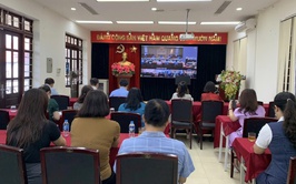 PHƯỜNG LÁNG THAM DỰ HỘI NGHỊ TRỰC TUYẾN SƠ KẾT TRIỂN KHAI THÍ ĐIỂM 4 THỦ TỤC HÀNH CHÍNH CỦA ĐẢNG