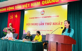 Hội nghị lần thứ nhất Uỷ ban MTTQ Việt Nam phường Tường Mai