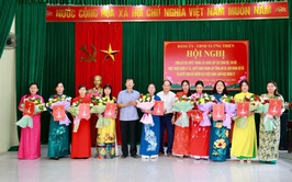Hội nghị công bố các Quyết định tại xã Ứng Thiên
