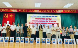 Phường Hai Bà Trưng gặp mặt bí thư chi bộ, tổ trưởng dân phố, trưởng ban công tác Mặt trận