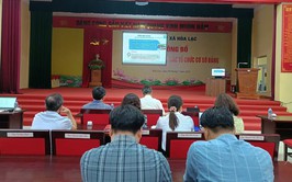 Xã Hòa Lạc tham gia tập huấn triển khai Hệ thống tiếp nhận phản ánh, sáng kiến khoa học và chuyển đổi số