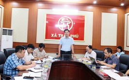 Đảng uỷ xã Trần Phú: họp Ban chấp hành đóng góp ý kiến vào dự thảo báo cáo chính trị Đại hội Đảng bộ xã lần thứ nhất, nhiệm kỳ 2025-2030