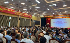 Ban thường trực Uỷ ban MTTQ Việt Nam xã Hoài Đức tổ chức hội nghị gặp mặt các đồng chí Trưởng ban Mặt trận, trưởng các đoàn thể ở thôn, tổ dân phố triển khai nhiệm vụ 6 tháng cuối năm 2025