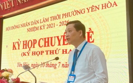 Kỳ họp thứ Hai - Hội đồng nhân dân lâm thời phường Yên Hòa nhiệm kỳ 2021 - 2026