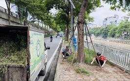 PHƯỜNG LÁNG RA QUÂN TĂNG CƯỜNG TRẬT TỰ ĐÔ THỊ, VỆ SINH MÔI TRƯỜNG