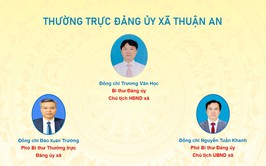 Bộ máy tổ chức của Đảng ủy - HĐND - UBND - UB MTTQ VN xã Thuận An