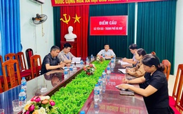 Đảng uỷ, UBND xã Yên Bài dự hội nghị giao ban trực tuyến của UBND thành phố Hà Nội về công tác vệ sinh môi trường và phong trào 