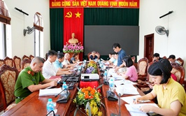 Phiên họp thứ 2 Tiểu ban Văn kiện Đại hội Đảng bộ phường Sơn Tây
