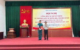 Tam Hưng: Thành lập Chi bộ Quân sự xã, chỉ định nhân sự nhiệm kỳ 2025–2030