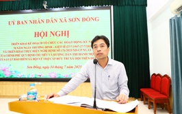 UBND xã Sơn Đồng triển khai Kế hoạch tổ chức các hoạt động kỷ niệm 78 năm ngày Thương binh - Liệt sĩ và triển khai thực hiện Nghị định số 176/2025/NĐ-CP