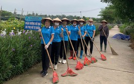 Hội LHPN xã Mê Linh: Phát động tổng vệ sinh môi trường, lan tỏa thông điệp “Phụ nữ góp phần tạo ra sự thay đổi”